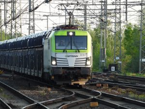 Captrain locomotive.