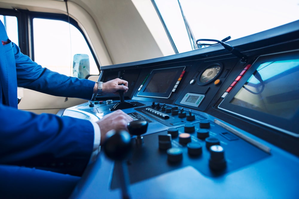 Train cockpit